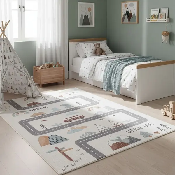 Covor traversa Coco V4 Crem 80x150 cm