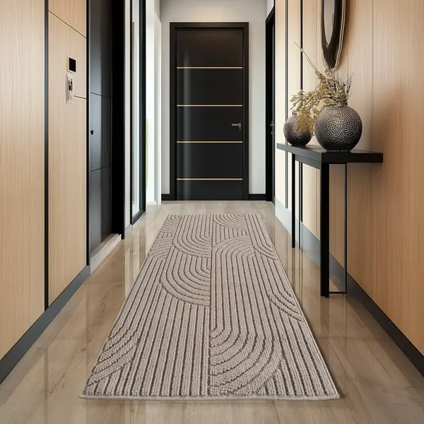 Covor traversa Helix V2 Bej 80x150 cm