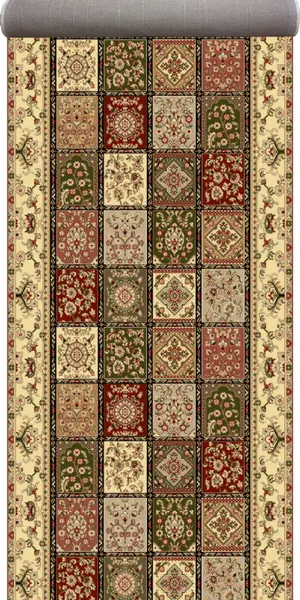 Covor Traversa Lotos Timbre, Bej 150x1000 cm, 1800 gr/mp