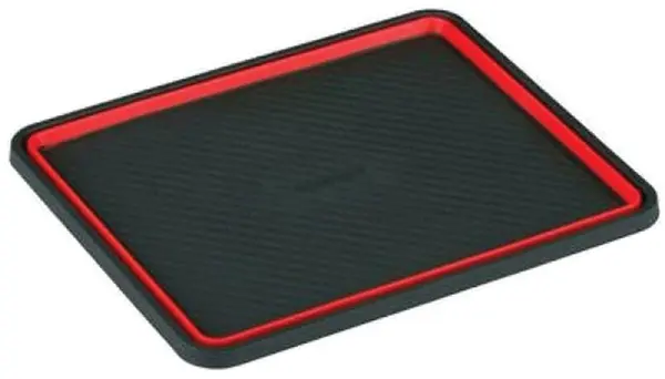 Covoraș auto antiderapant Dunlop - roșu/negru