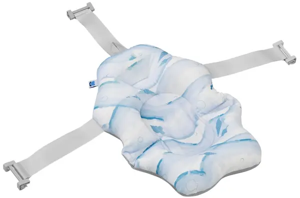 Covoraș de baie moale KikkaBoo - Nubo, Sea Shell, Blue