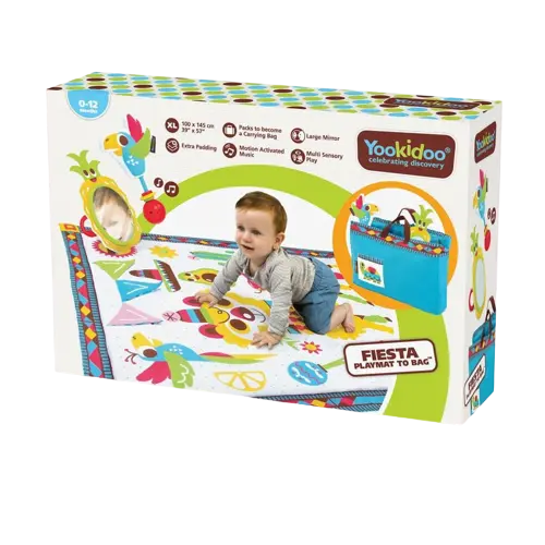 Covoras de joaca pliabil pentru 0-12 luni 40167, 1 bucata, Yookidoo