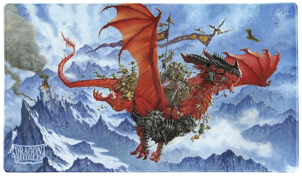 Covoraș de joc de cărți Dragon Shield Playmat, The Raid