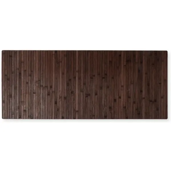 Covoras Intrare de Bambus Grunberg, Maro, 50 x 120 cm