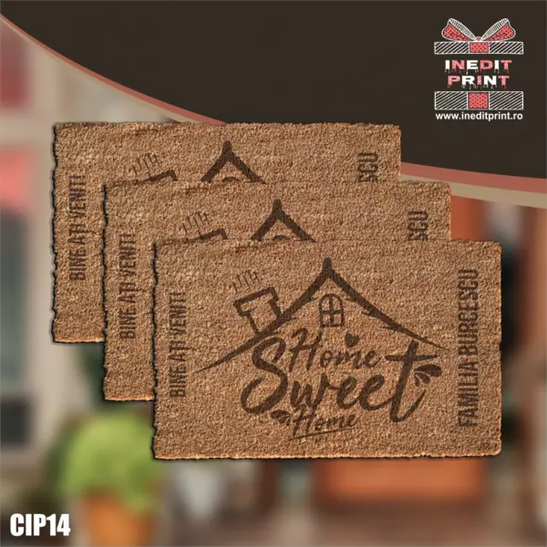 Covoras intrare personalizat SWEETHOME CIP14