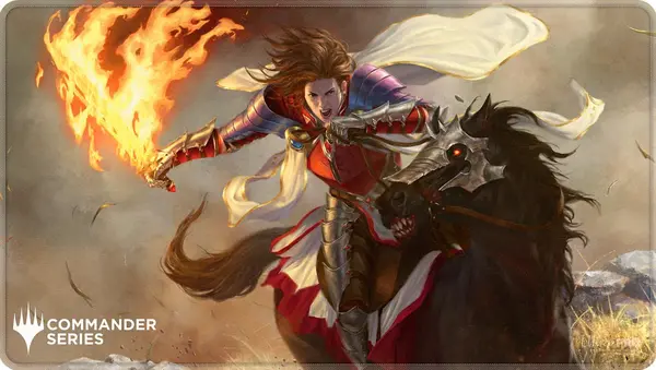 Covoraș pentru jocuri cu cărți Ultra Pro - Magic The Gathering: Commander Series 8, Syr Gwyn, Hero of Ashvale