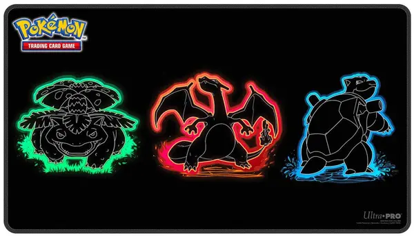 Covoraș pentru jocuri cu cărți Ultra Pro - Pokemon TCG: Neon Kanto Foil Playmat