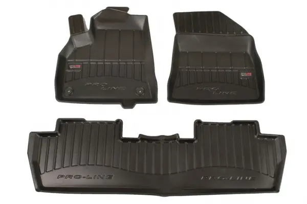 Covorase auto (set, cauciuc, 3 bucati, culoare negru) PEUGEOT 5008 intre 2009-2017