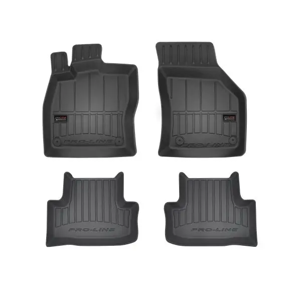 Covorase auto (set, cauciuc, 4 bucati, culoare negru) SKODA KAROQ dupa 2017