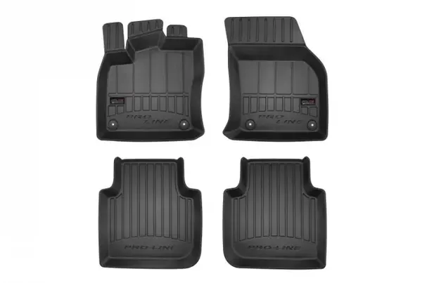Covorase auto (set, cauciuc, 4 bucati, culoare negru) SKODA KODIAQ dupa 2016