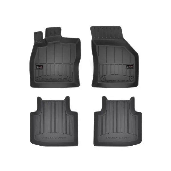 Covorase auto (set, cauciuc, 4 bucati, culoare negru) SKODA SUPERB III dupa 2015