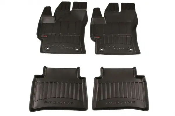 Covorase auto (set, cauciuc, 4 bucati, culoare negru) TOYOTA COROLLA dupa 2018