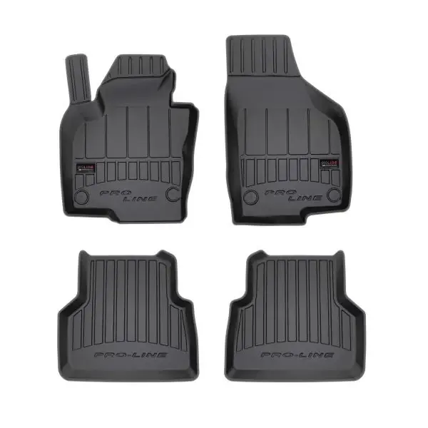 Covorase auto (set, cauciuc, 4 bucati, culoare negru) VW TIGUAN intre 2007-2018