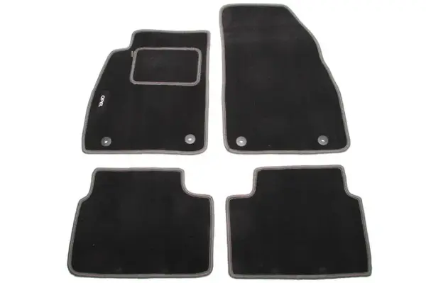 Covorase auto (set, velur, 4 bucati, culoare gri) OPEL INSIGNIA A intre 2008-2017