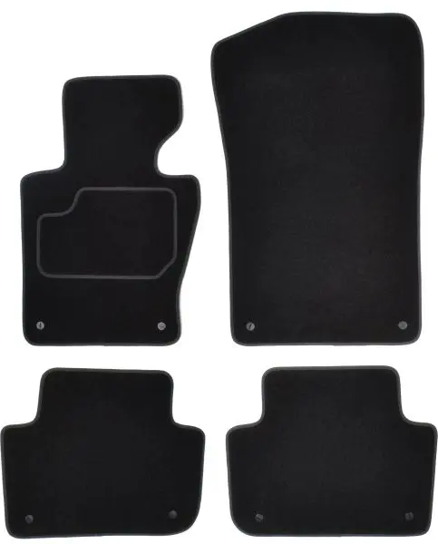 Covorase auto (set, velur, 4 bucati, culoare negru) BMW X3 (E83) intre 2003-2011