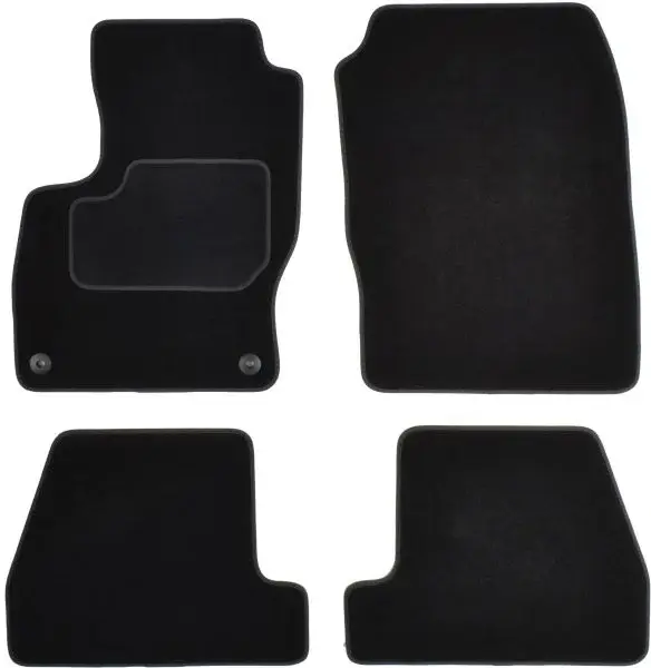 Covorase auto (set, velur, 4 bucati, culoare negru) FORD FOCUS III dupa 2010