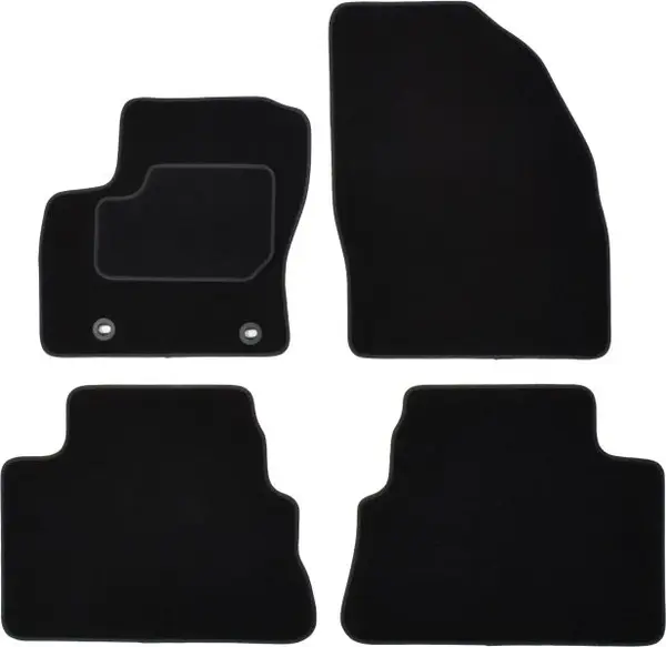 Covorase auto (set, velur, 4 bucati, culoare negru) FORD KUGA I intre 2008-2012