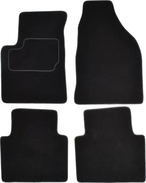 Covorase auto (set, velur, 4 bucati, culoare negru) HYUNDAI MATRIX intre 2001-2010