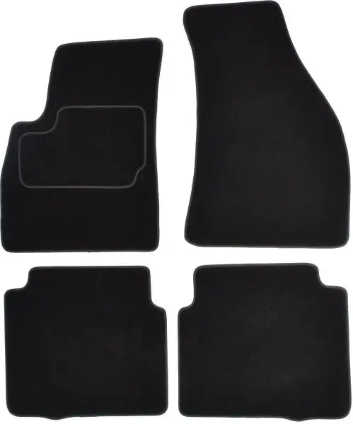 Covorase auto (set, velur, 4 bucati, culoare negru) HYUNDAI SANTA FE I intre 2001-2006