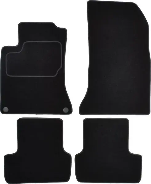 Covorase auto (set, velur, 4 bucati, culoare negru) MERCEDES A (W176) intre 2012-2018