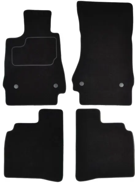 Covorase auto (set, velur, 4 bucati, culoare negru) MERCEDES S (W221) intre 2005-2013