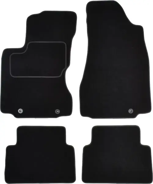 Covorase auto (set, velur, 4 bucati, culoare negru) NISSAN X-TRAIL intre 2007-2013