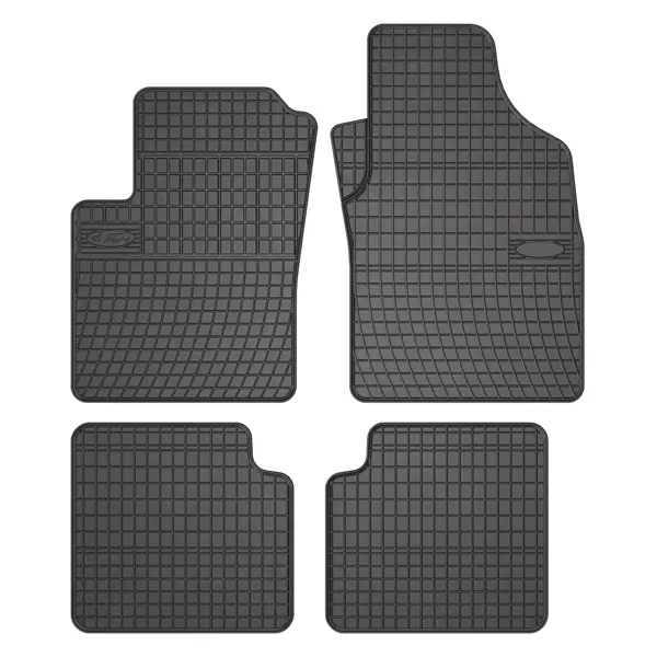 Covorase Cauciuc Compatibile Fiat 500 2007-2024 / Panda 2003-2012 / Ford Ka 2009-2017