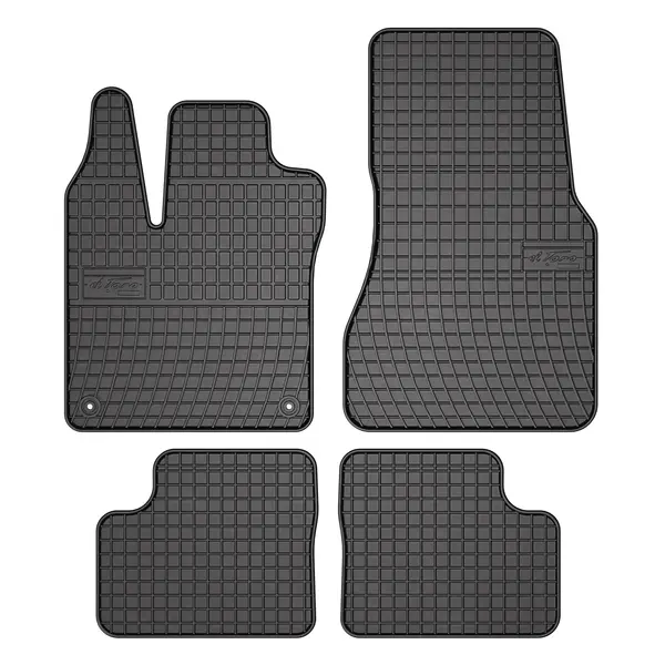 Covorase Cauciuc Compatibile Renault Twingo III 2014-2024 / Smart Forfour II 2014-2019