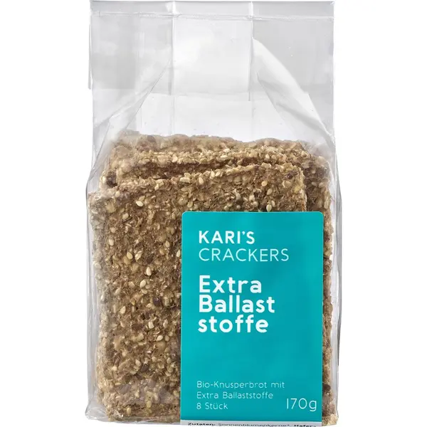 Crackers cu extra fibre, eco - 170 g