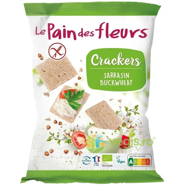 Crackers cu Hrisca fara Gluten Ecologici/Bio 75g