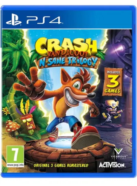 Crash Bandicoot N. Sane Trilogy PC|Nintendo Switch|PlayStation 4|Xbox One
