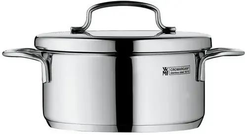 Cratita cu capac WMF Mini, 0.9L, 14cm (Inox)