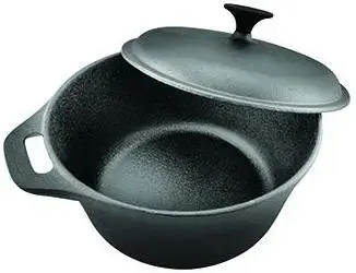 Cratita Heinner Fonta HR-TNJ-5A26, 26cm, 5L (Argintiu)