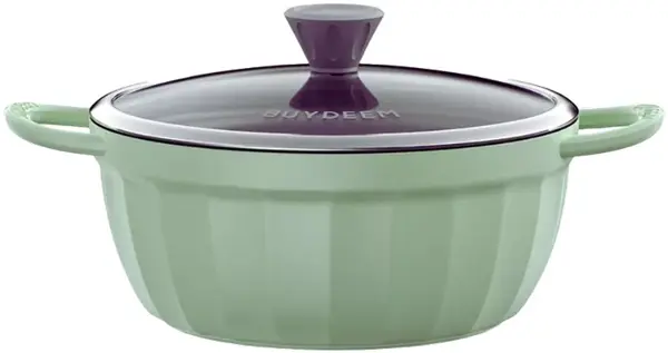 Cratiță multifuncțională cu înveliș antiaderent BUYDEEM - CP152, 4.5 l, verde