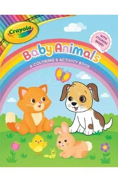 Crayola Baby Animals: A Coloring & Activity Book - Buzzpop