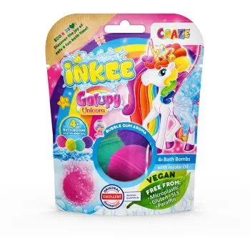 Craze INKEE Unicorn bombă de baie pentru copii