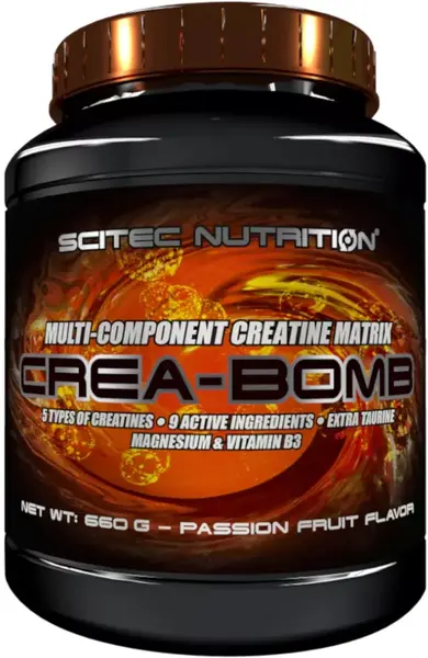 Crea-Bomb, fructul pasiunii, 660 g, Scitec Nutrition