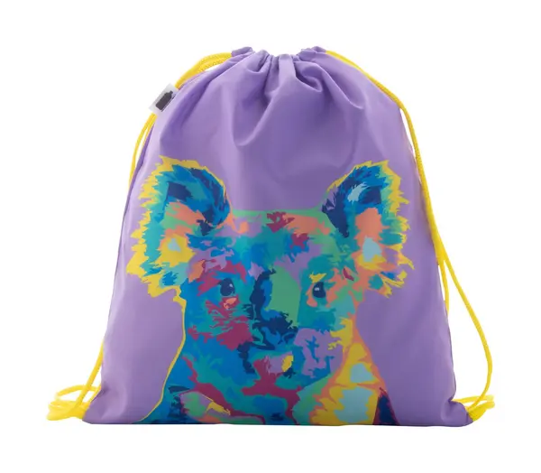 CreaDraw Kids RPET Sac personalizat, cu cordon, pentru cop - galben