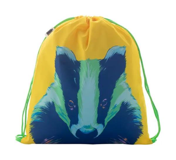 CreaDraw Kids RPET Sac personalizat, cu cordon, pentru cop - verde