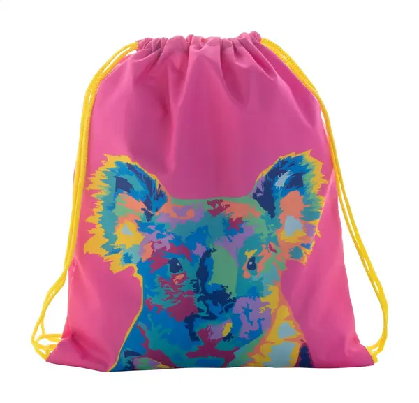 CreaDraw Kids Sac personalizat, cu cordon, pentru copii - galben