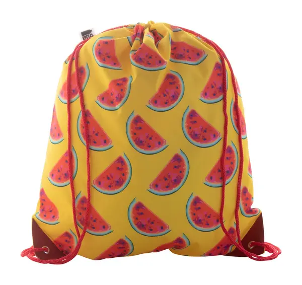 CreaDraw Plus RPET Sac de cumpărături,cu cordon, personalizat - roșu