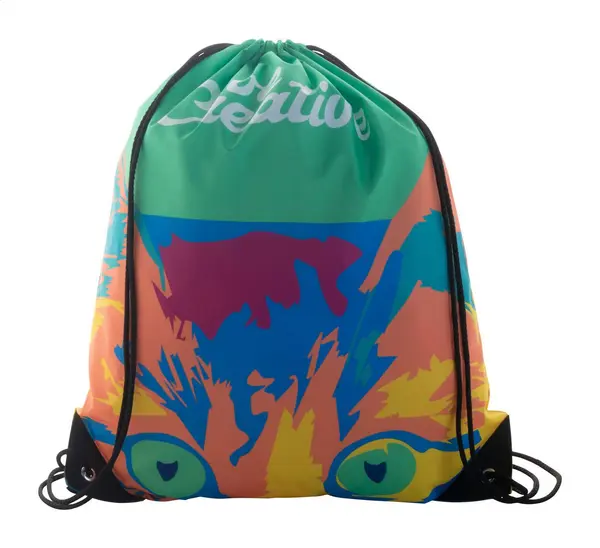 CreaDraw Plus Sac de cumpărături,cu cordon, personalizat - negru