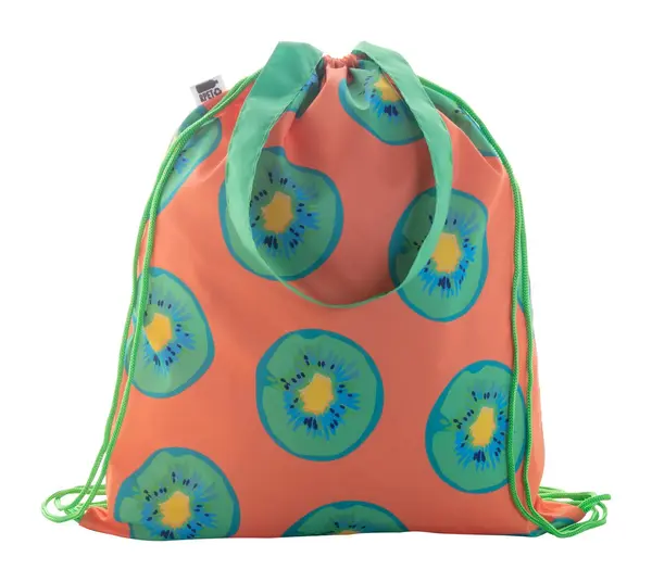 CreaDraw Shop RPET Sac cu cordon, personalizat - verde