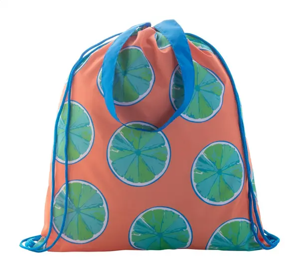 CreaDraw Shop Sac cu cordon, personalizat - albastru