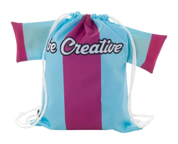 CreaDraw T Kids RPET Rucsac cu șnur, pentru copii, personalizat - alb