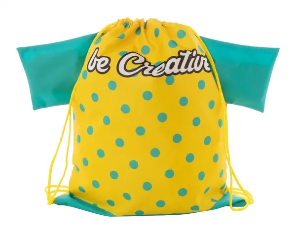CreaDraw T rucsac cu șnur, personalizat - galben