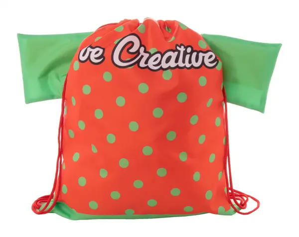 CreaDraw T rucsac cu șnur, personalizat - roșu