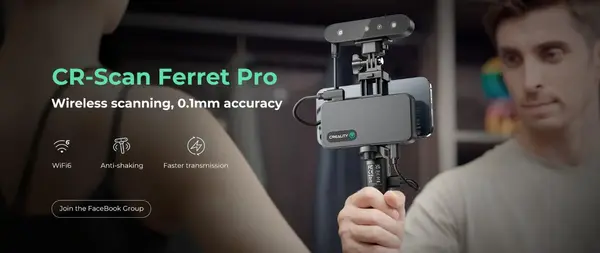 CREALITY 3D SCANNER CR-SCAN FERRET PRO CREALITY 3D SCANNER CR-SCAN FERRET PRO