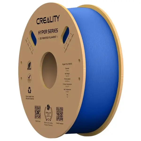 Creality Creality3D Hyper HS-PLA Filament Pentru Imprimante 3D, 1.75mm, 1kg , Albastru