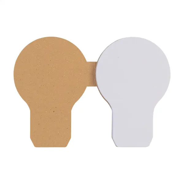 CreaStick Bulb Eco carnet cu notițe adezive personalizate